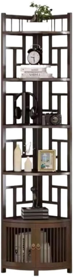 本棚　収納棚　キャビネット guiling-1986 本棚 コーナー 収納キャビネット リビング 書斎